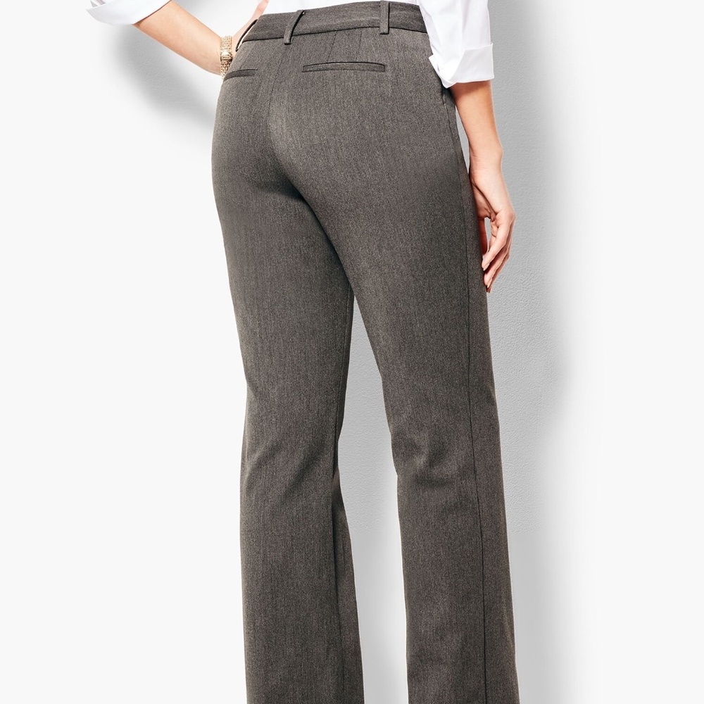 Talbots Refined Barely Boot Stretch High Rise Pants in Size 16 Normcore Preppy - Picture 5 of 13